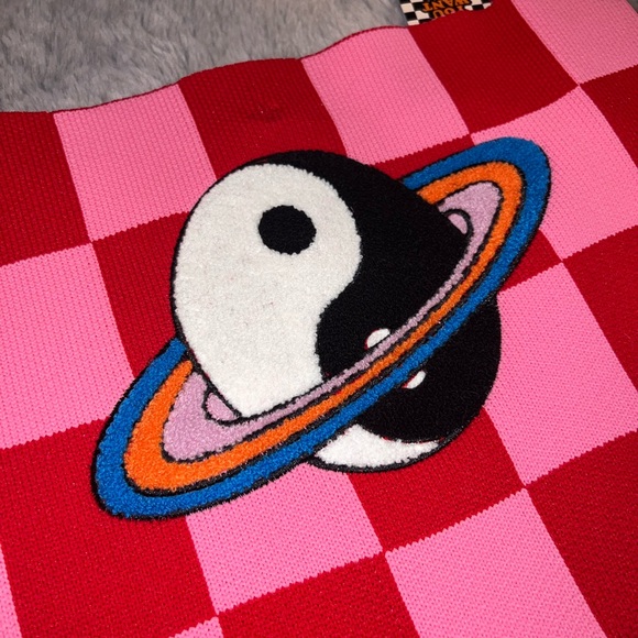 LALA ORIGINAL: Cosmic Queen Knit Tote - Picture 2 of 2